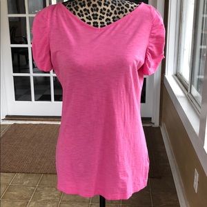 🌴 Lilly Pulitzer Pima Cotton Pink Tee 🌴